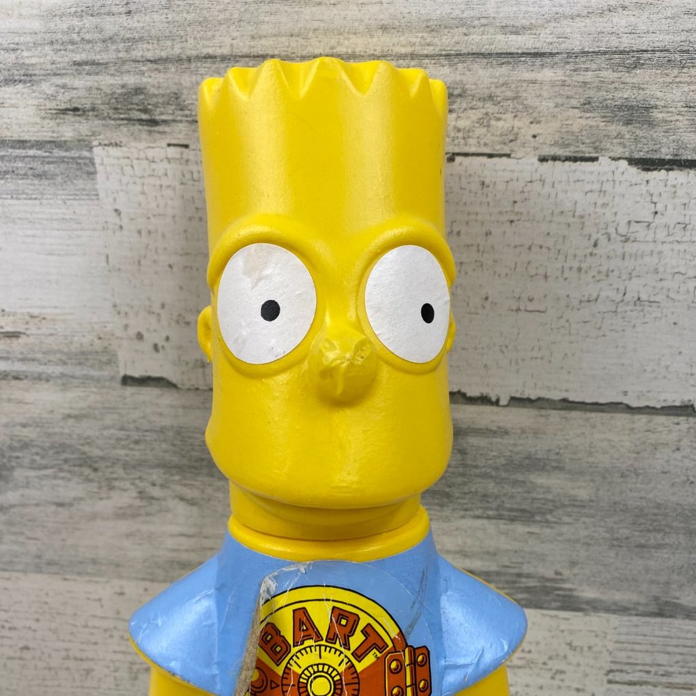 Vintage Butterfinger Plastic Bart Bank 1990 12.5" - Picture 2 of 13